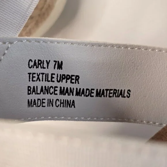 Madden Girl Carly Platform Espadrille Sandals 7M White Original Box Y2K Style - Picture 3 of 10